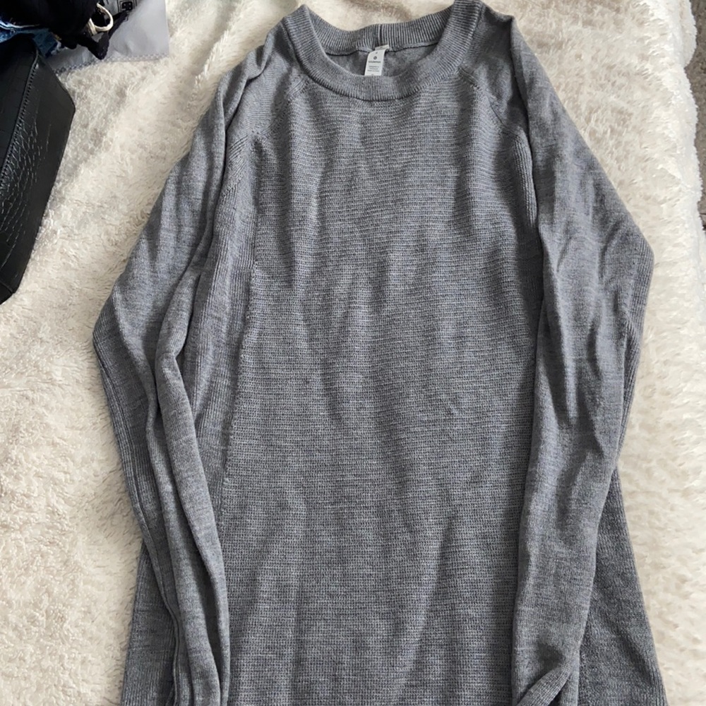 Grey women’s Lululemon sweater size 4